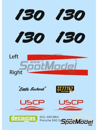 1:24 Porsche 550 Spyder