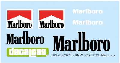 1:24 BMW 320i E46 sponsored by Marlboro