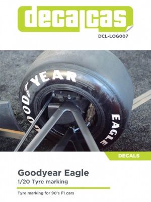 1:20 Good Year Eagle tyre marking set