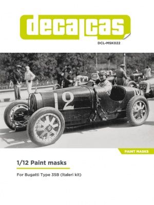 1:12 Masks - Bugatti Type 35B