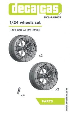 1:24 BBS Rims and tyres for Ford GT