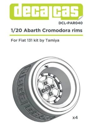 1:24 Abarth Cromodora rims