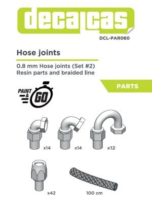 1:20 0.8mm Hose Joints set 2