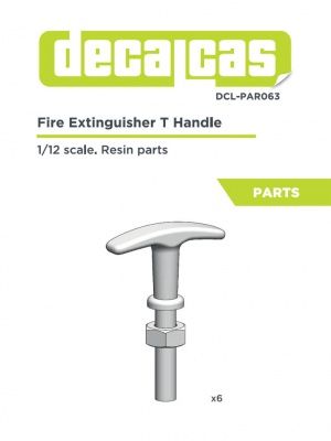 1:12 Fire Cable T Handle 6 units