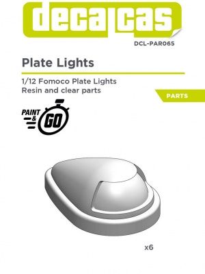 1:12 Fomoco plate lights