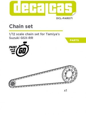 1:12 Suzuki GSX-RR Chain set