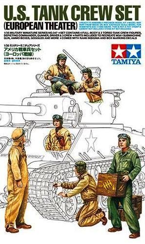 1:35 U.S. Tank Crew Set (European Theater)