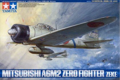 1:48 Mitsubishi A6M2 Zero Fighter (Zeke)