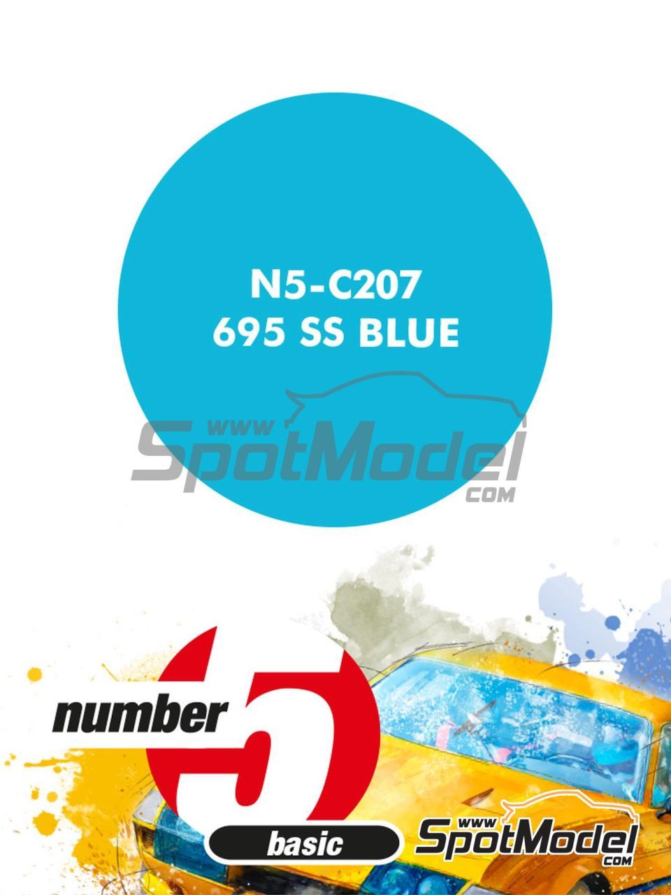 N5-C207 695 SS Blue