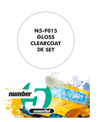 Gloss clearcoat 2K lacquer set 30 ml + 30 ml