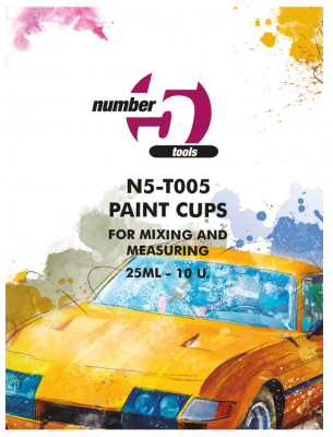 Paint cup for mixing and measuring - 25ml