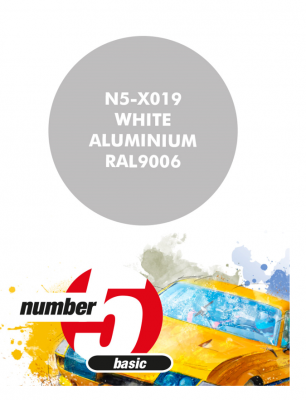 White Aluminium RAL9006