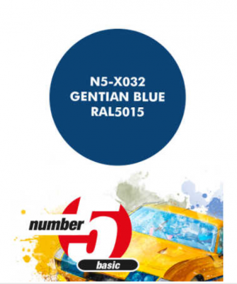 Gentian Blue RAL5015