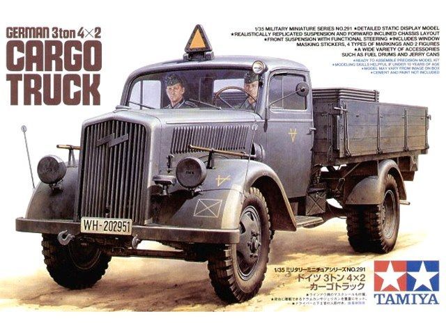 1:35 German 3ton 4x2 Cargo Truck