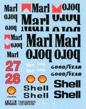 1:20 MCLAREN MP4/5B OPTION