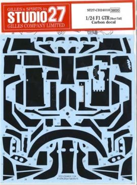 1:24 McLaren F1-GTR (short tail) carbon decal