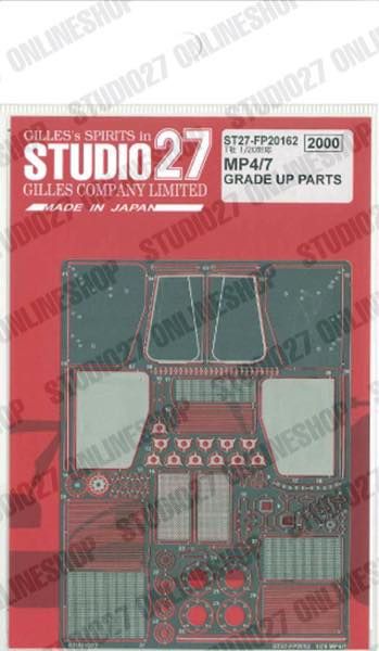 1:20 MP4/7 Upgrade Parts for TAMIYA