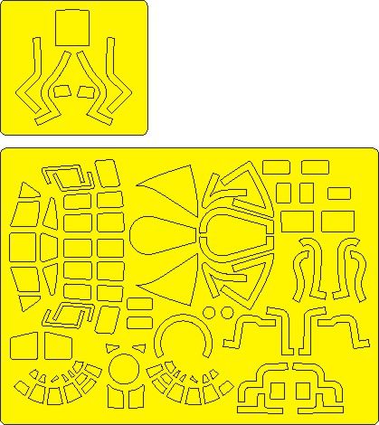 1:2 B-24J Liberator BASIC kabuki masks