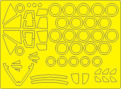 1:48 Dassault-Mirage IVA/P BASIC kabuki masks