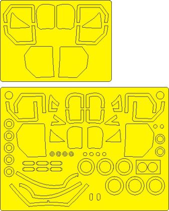 1:48 Kamov Ka-52 Alligator EXPERT kabuki masks
