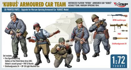 1:72 'Kubuś' Armoured Car Team