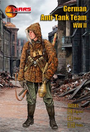 1:32 German WWII Anti-Tank Team