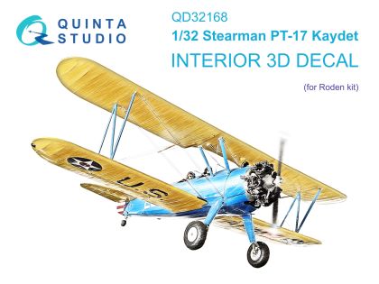 1:32 Pt-17 Kaydet 3D-Printed & coloured Interior on decal paper (Roden)