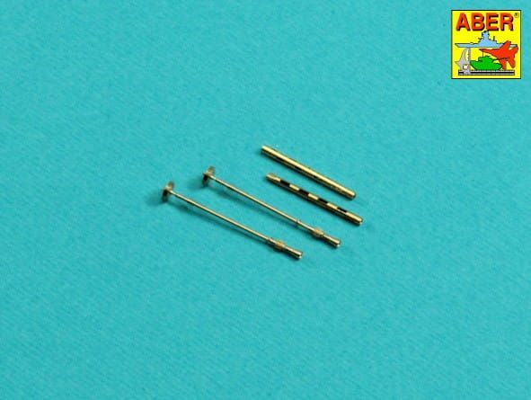 1:32 Set of 2 barrels for British Browning .303 aircraft machine guns with flash hiders