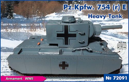 1:72 Pz.Kpfw. 754 (r) E Heavy Tank
