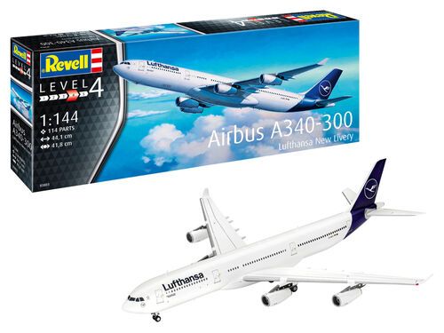 1:144 Airbus A340-300 'Lufthansa' New Livery