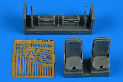 1:48 Westland Sea King HAS.1/HAS.5/HU.5 pilot & co-pilot seats SEATS AIRFIX