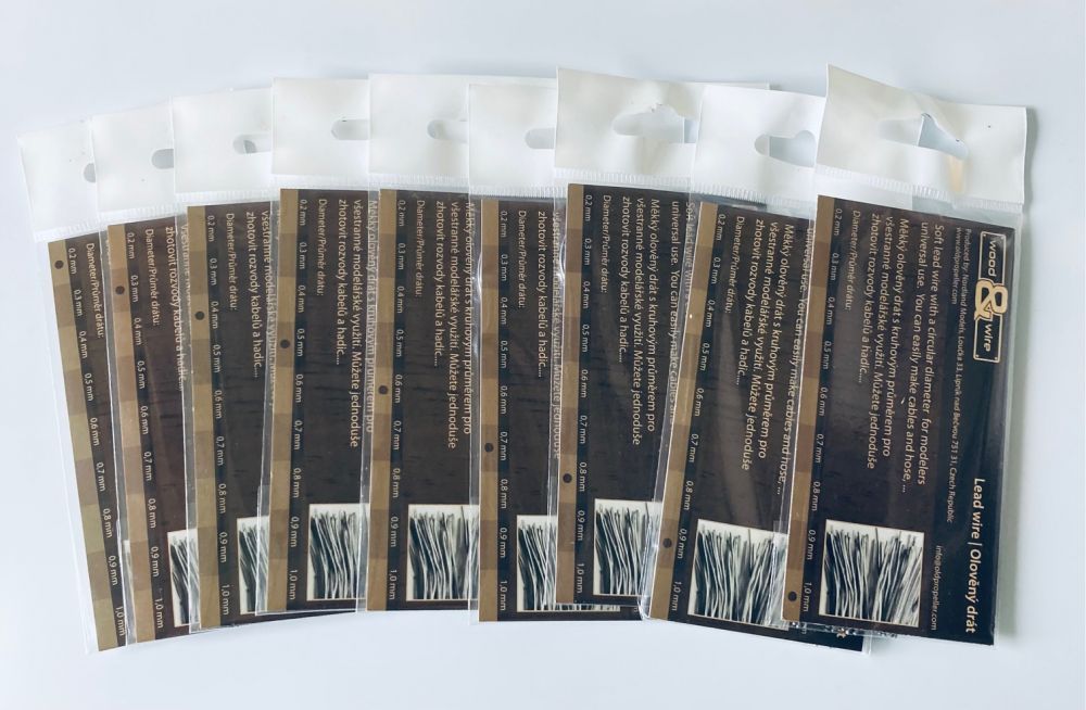 Lead Wire - Round Ø 0,8 mm x 120 mm (16 pcs)