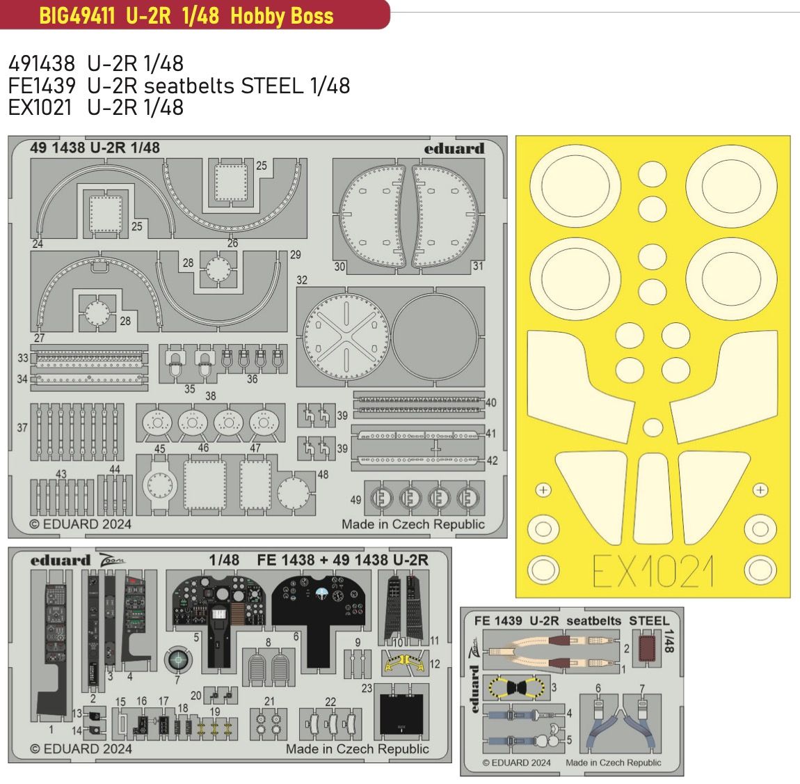 1:48 Lockheed U-2R Dragon Lady