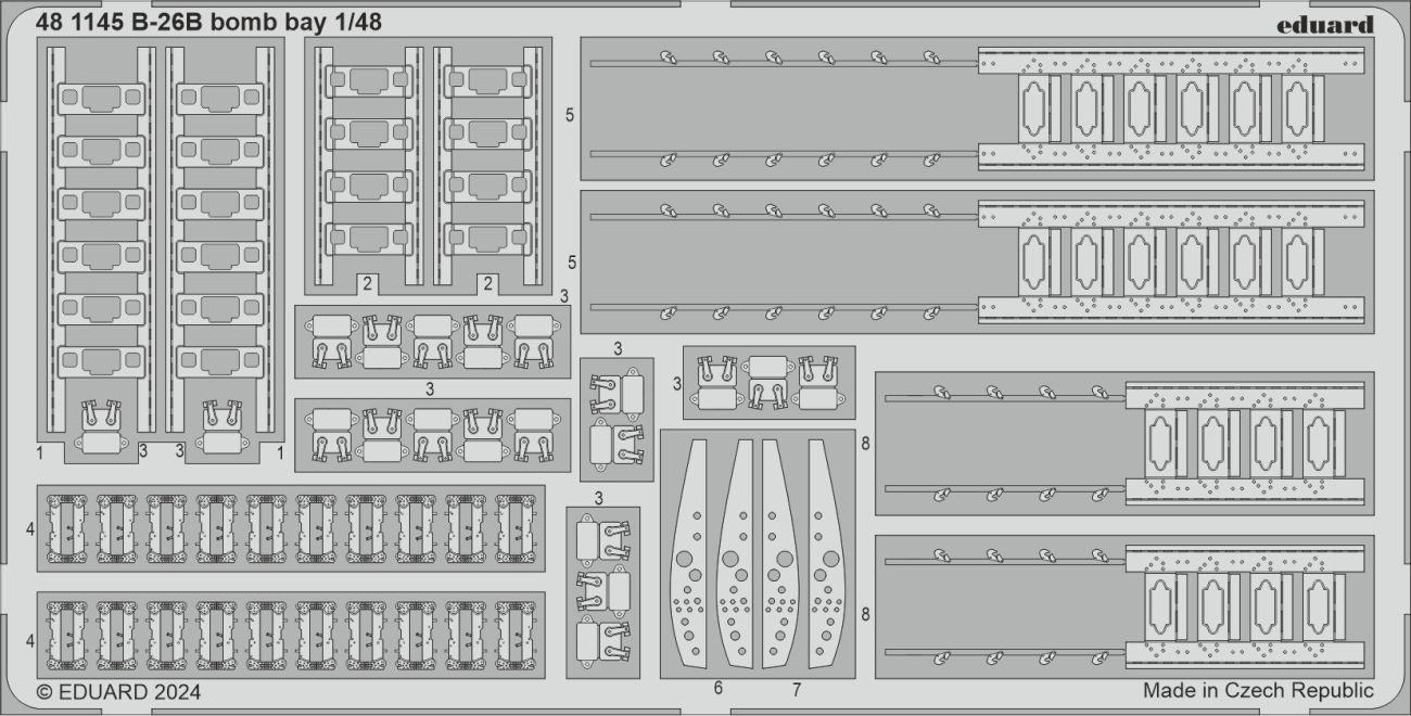 1:48 B-26B Marauder bomb bay