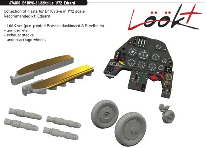 1:72 Bf-109G-6 LooKplus