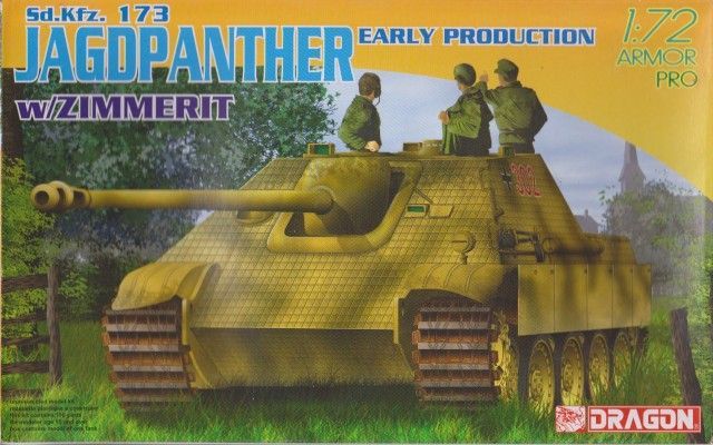 1:72 Jagdpanther Early Production w/Zimmerit
