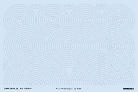 1:48 Triple radial rows of 3D rivets