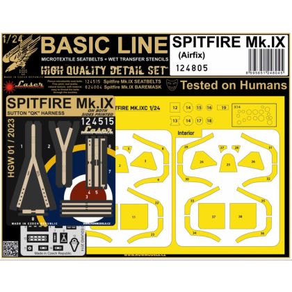 1:24 SPITFIRE MK.IX (AIRFIX) - BASIC LINE