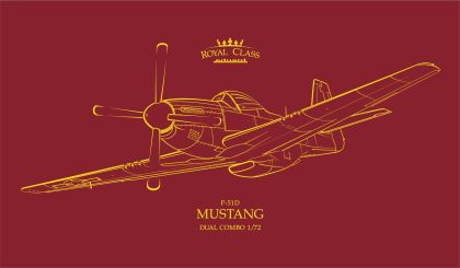 1:72 P-51D MUSTANG DUAL COMBO