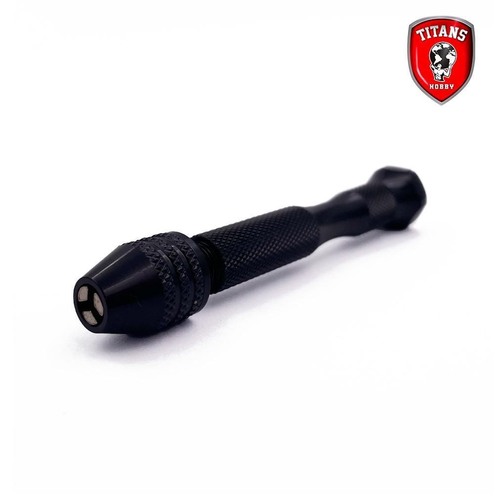 Precision mini hand drill with non-slip handle for drills mm. 0.3 - 3.4