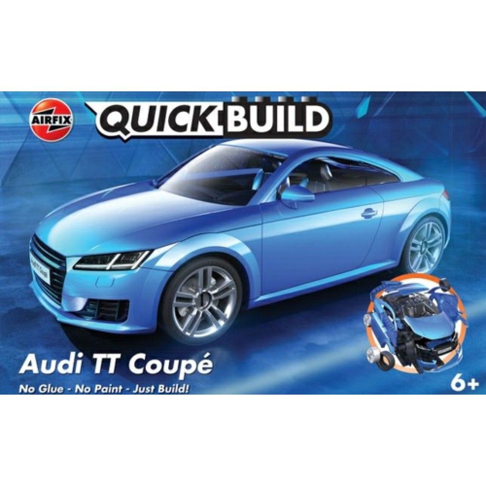 AUDI TT COUPE - BLUE - QUICKBUILD