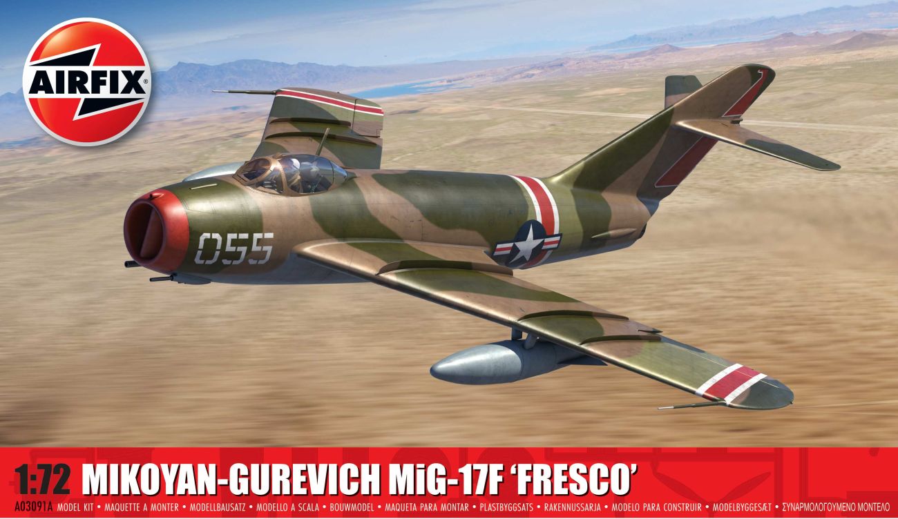 1:72 Mikoyan MiG-17F 'Fresco' (Shenyang J-5) Fresco