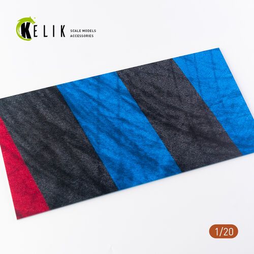 1:20 Paul Ricard Circuit Base - Acrylic 3mm (180mm x 357mm) (210g)