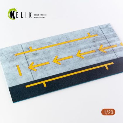 1:20 F1 Pitstop Type 2 Base - Acrylic 3mm (180mm x 357mm) (210g)