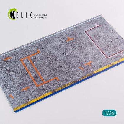 1:24 Pitstop 24 Hours Of Le Mans Type 1 Base - Acrylic 3mm (180mm x 357mm) (210g)