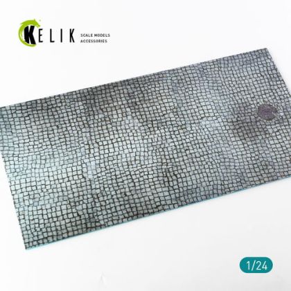 1:24 Paving Stone Road Base - Acrylic 3mm (180mm x 357mm) (210g)