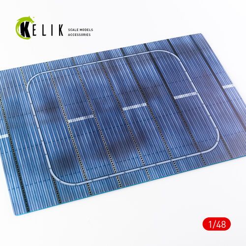 1:48 USS Gambier Bay (CVE-73) - Acrylic 3mm (410mm x 270mm) (410g)