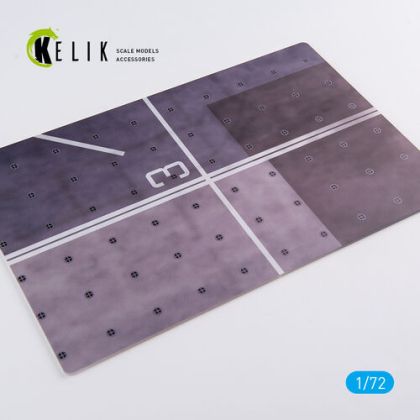 1:72 HMS Queen Elizabeth R08 Type 1 - Base - Acrylic 3mm (280mm x 180mm) (170g)