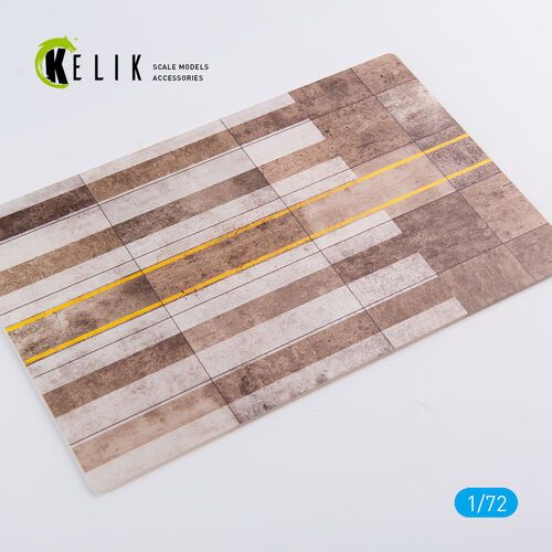 1:72 Belgian Kleine Brogel Air Base Type 2 - Base - Acrylic 3mm (280mm x 180mm) (170g)