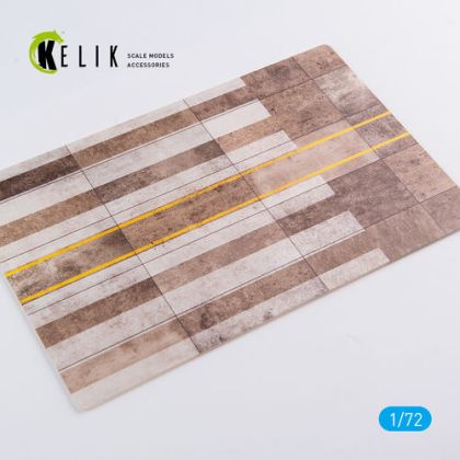 1:72 Belgian Kleine Brogel Air Base Type 2 - Base - Acrylic 3mm (280mm x 180mm) (170g)